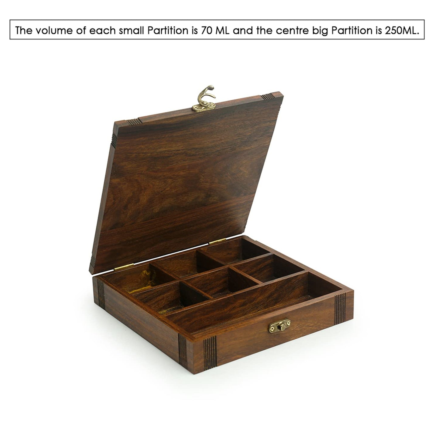 Royal Trunk Wooden Spice Box
