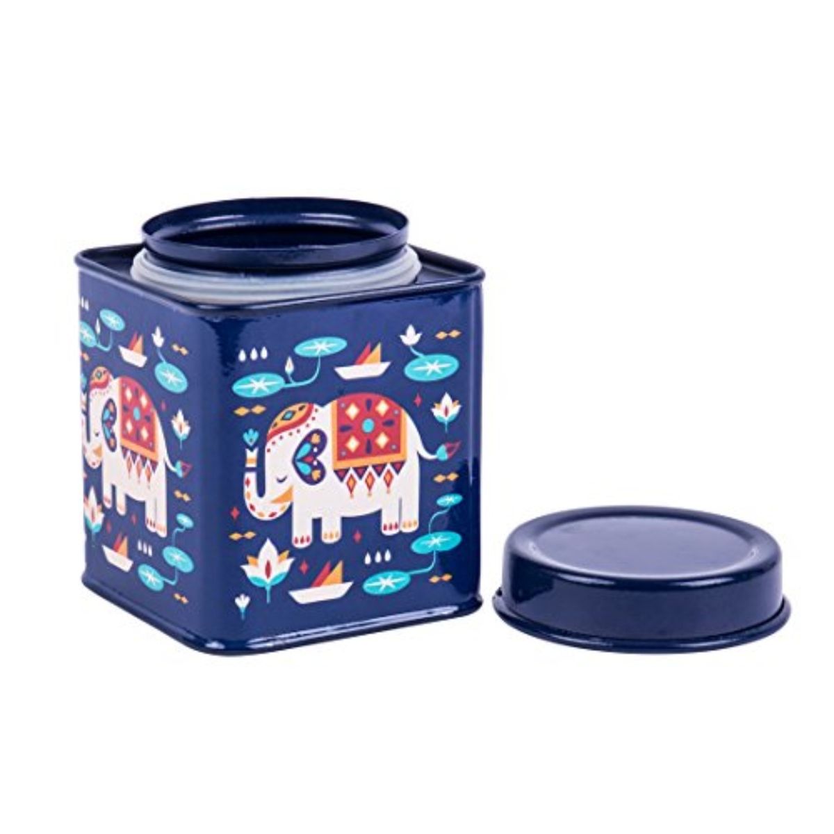Indigo Tales Storage Tin