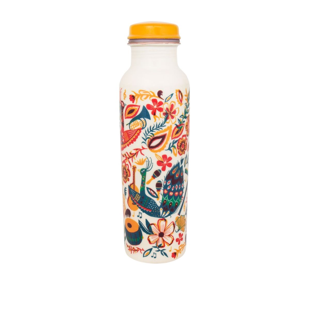 Serene Bird Symphony Copper Sipper Bottle