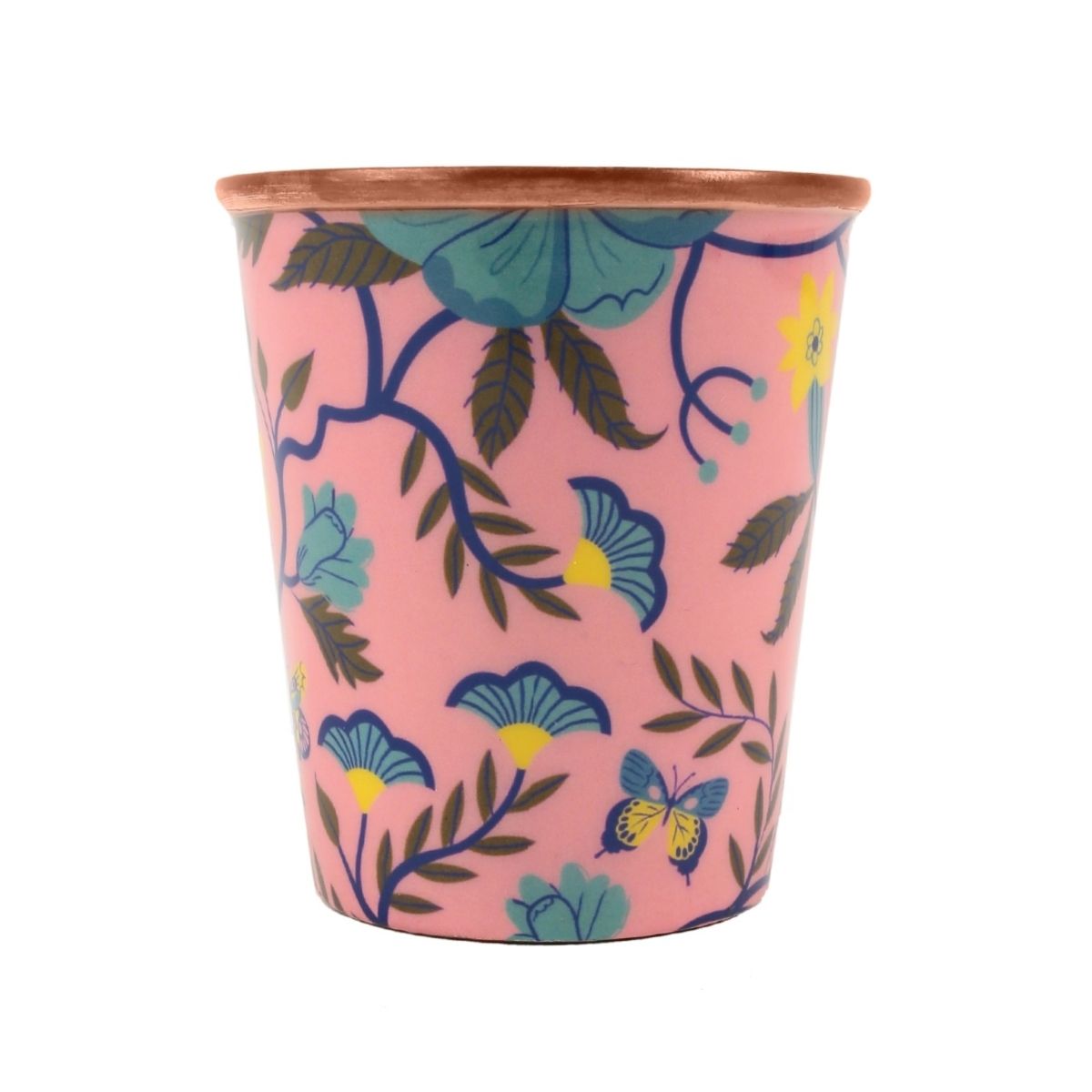 Blush Flora Copper Tumbler