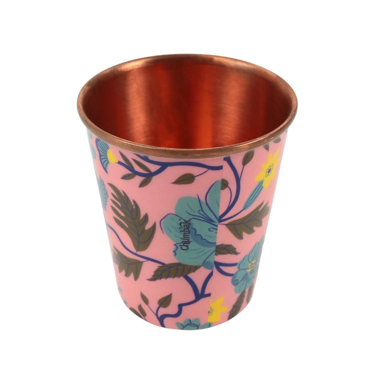 Blush Flora Copper Tumbler