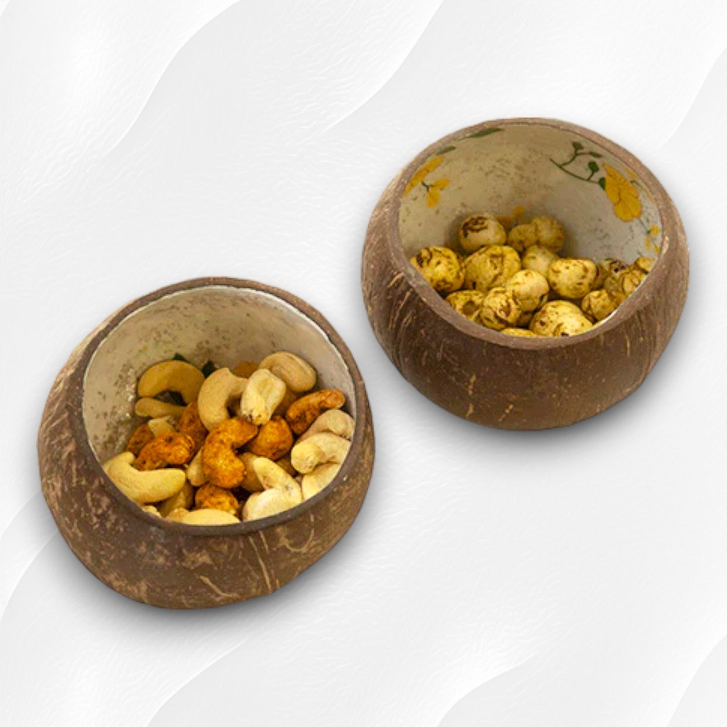 Summer Breeze Coconut Bowls -Set of 2