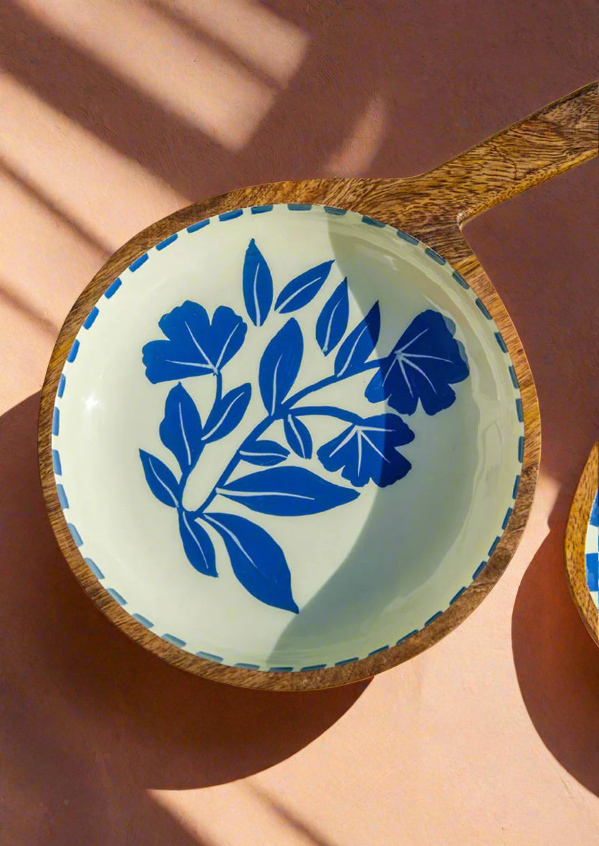 Blossom Wooden Platter