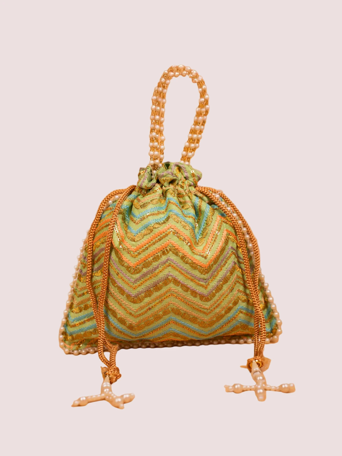 Swarupa Designer Embroidered Potli Bag