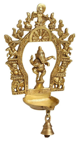 Dancing Ganesha Prabhavali