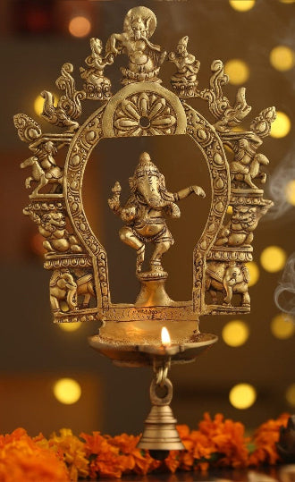 Dancing Ganesha Prabhavali