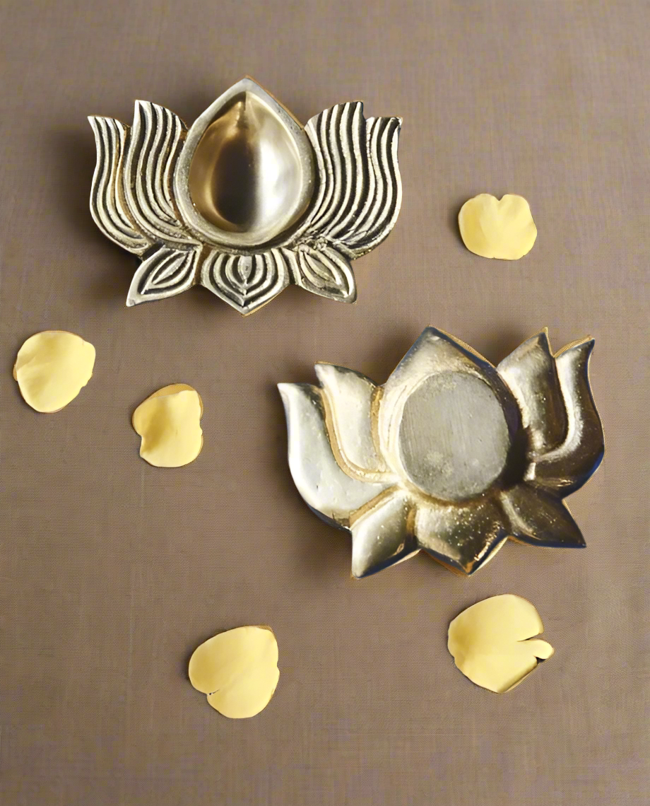 Kamala Brass Deepam (Set of 2)