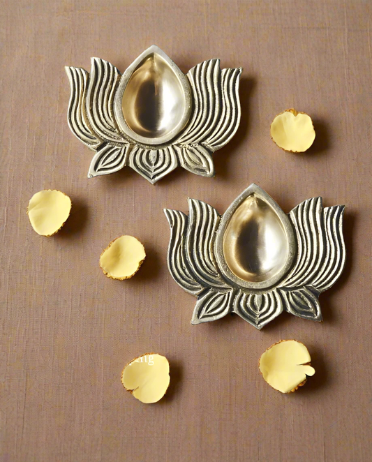 Kamala Brass Deepam (Set of 2)