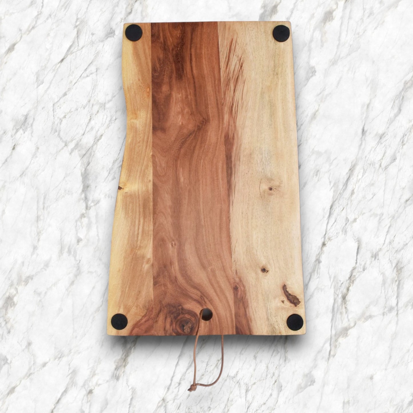 Live Edge Acacia Wood Cutting Board
