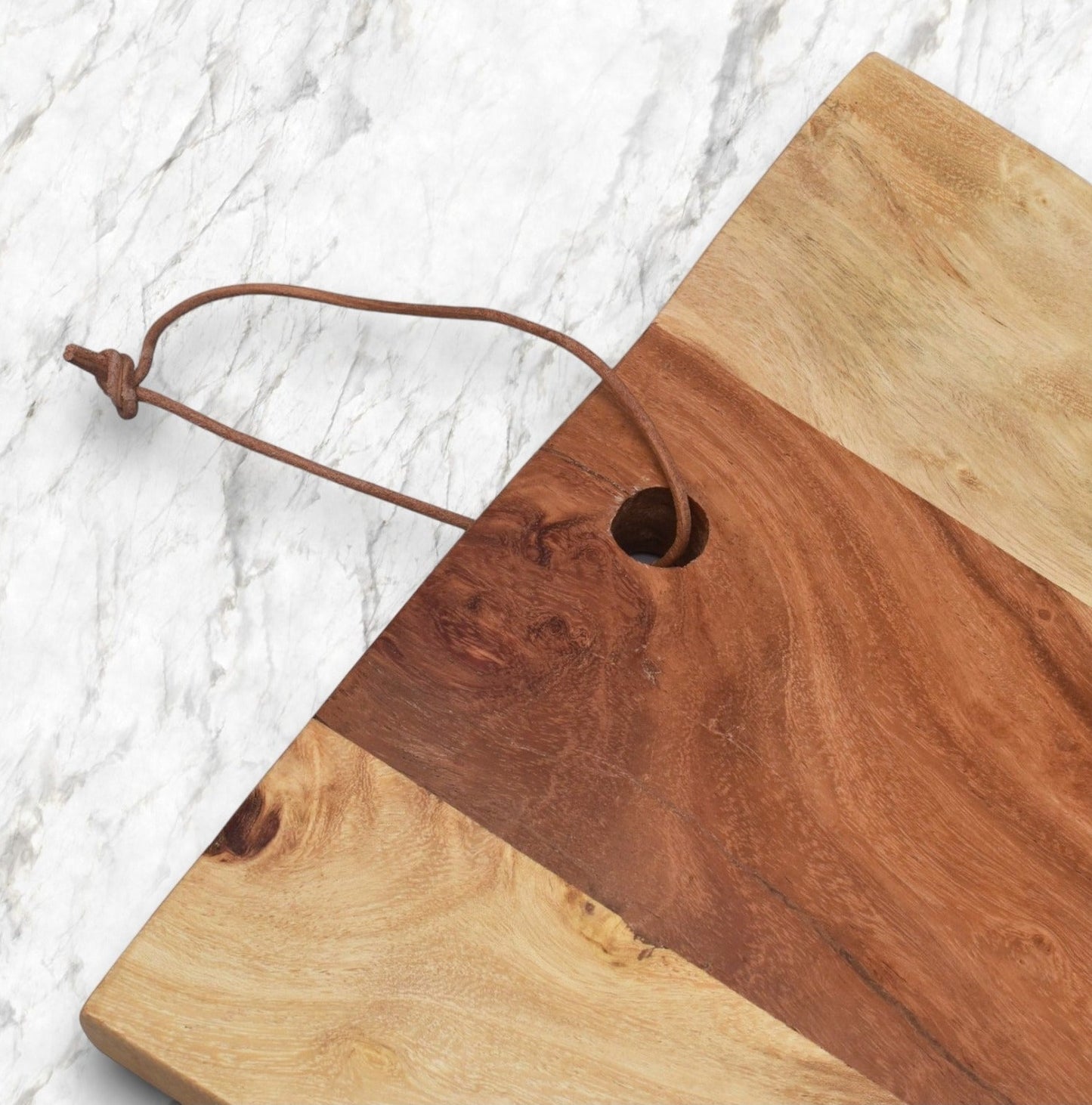 Live Edge Acacia Wood Cutting Board