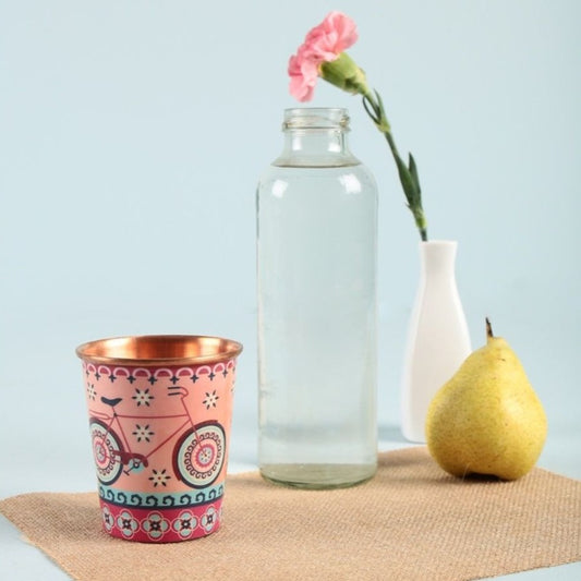 Boho Cycle Copper  Tumbler