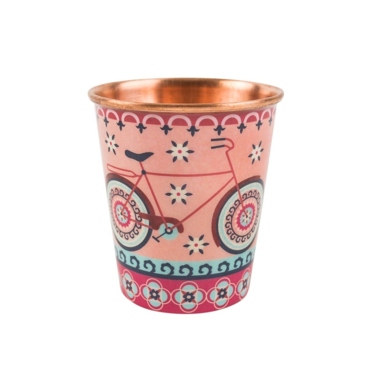 Boho Cycle Copper  Tumbler