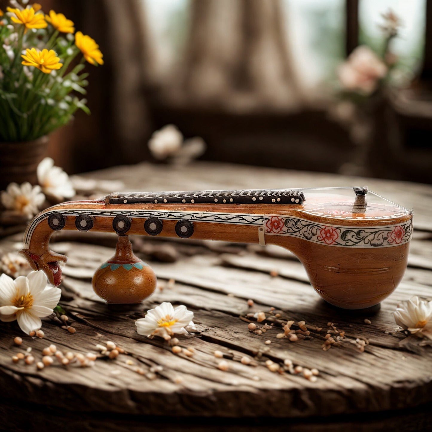 Madhura Miniature Saraswathi Veena