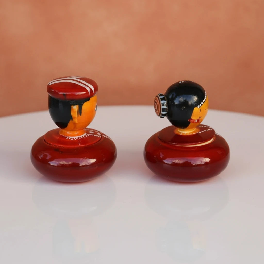 Raja Rani Etikoppaka Kumkum Boxes