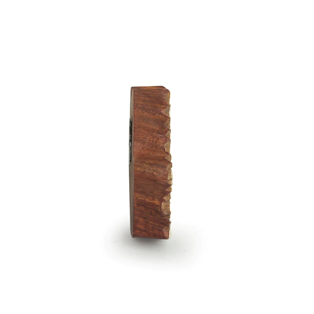 Serenity Hand Carved Block Wall Décor In Sheesham Wood (Set of 2)