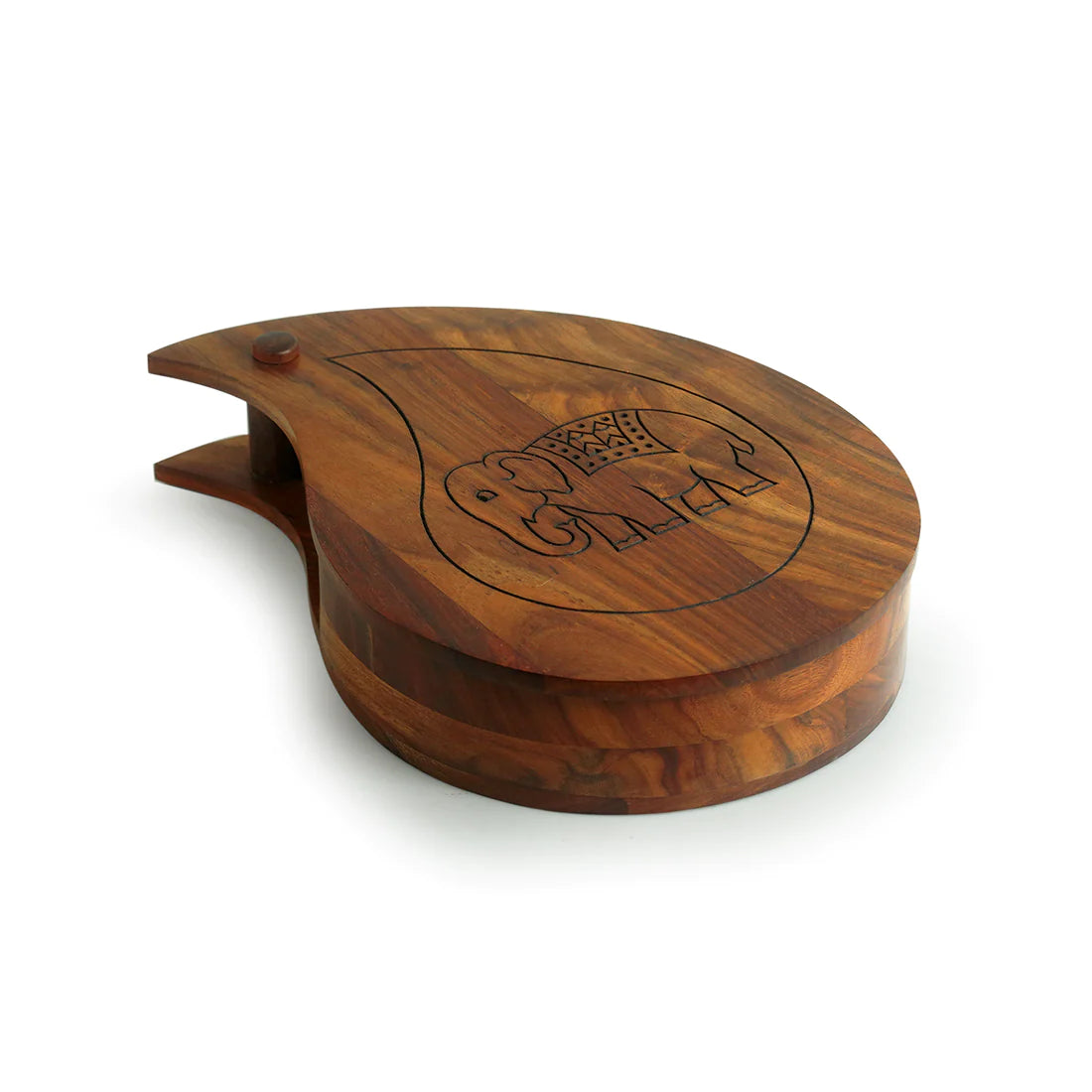 Paisley Elephant Warrior Spice Box