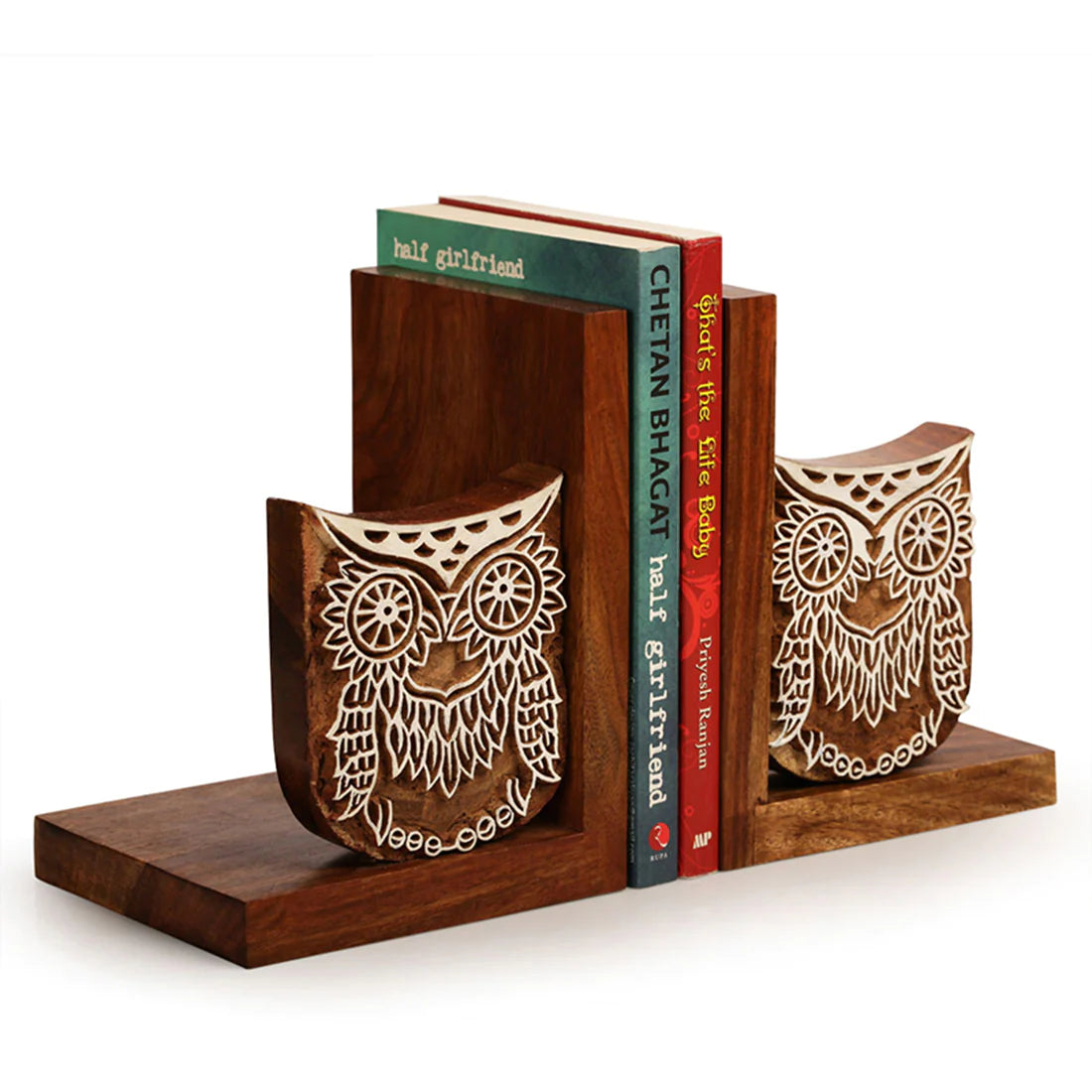 Woodland Watcher Book Ends