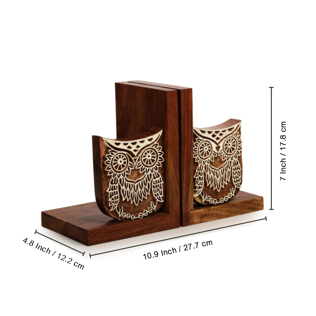 Woodland Watcher Book Ends