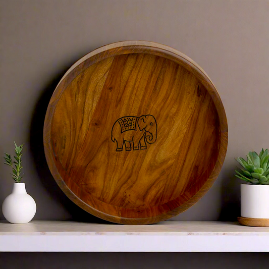 Royal Guard Hand-carved Serving Tray