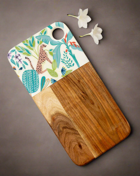 Pink Panther Solid Wood Chopping Board/Platter
