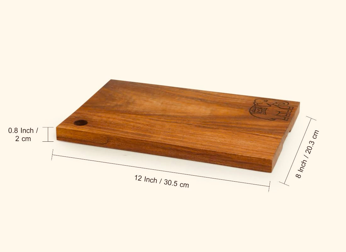 The Royal Guard Hand-Carved Chopping Board