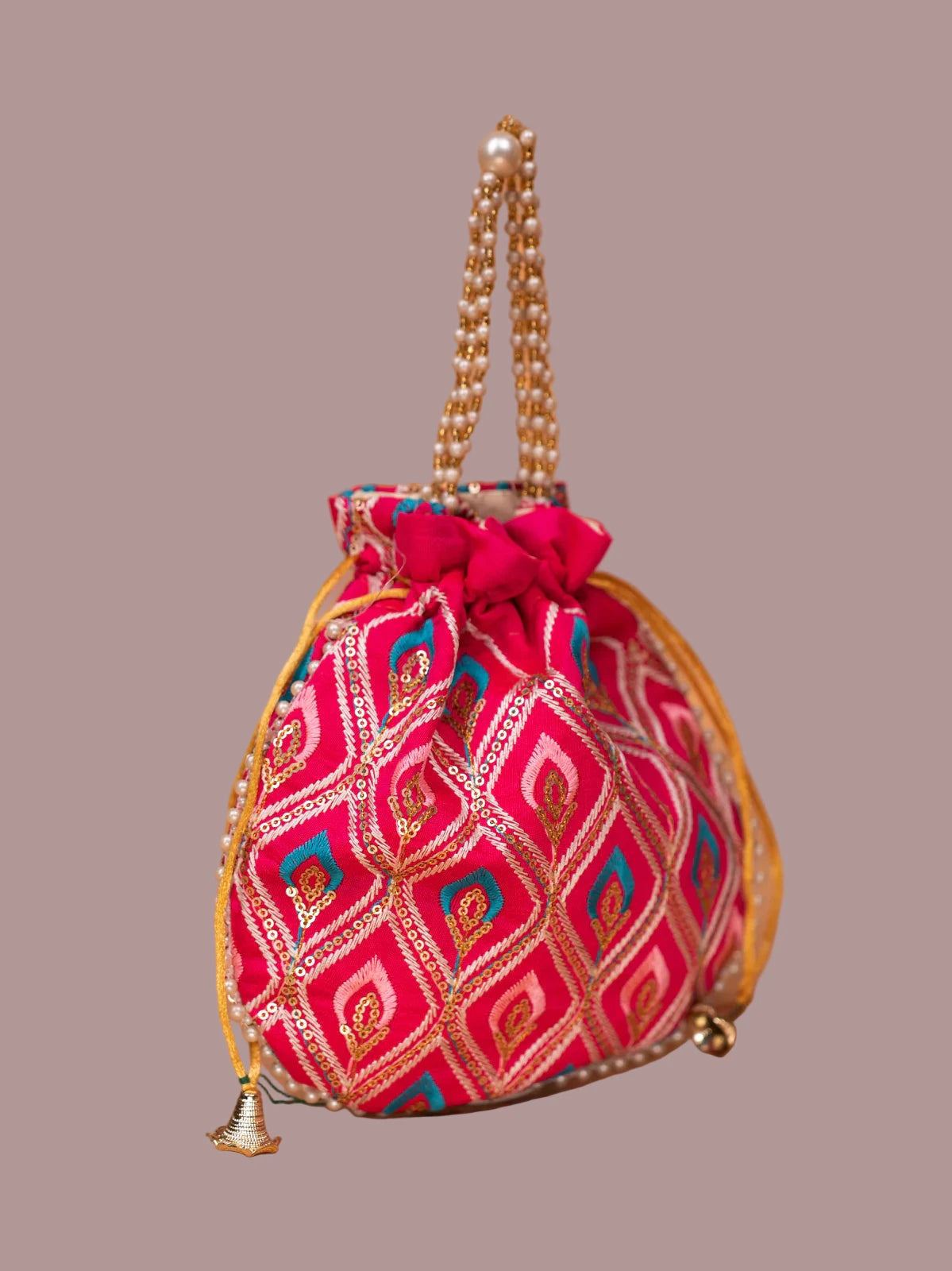 Lakshana Embroidered Potli Bag